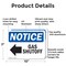 Signmission Safety Culture Sign, 10 in Width, Aluminum, Rectangle OS-2PACK-NS-A-710-L-13024 - alternate 6